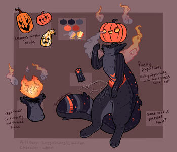 Halloween creature (for wheat)